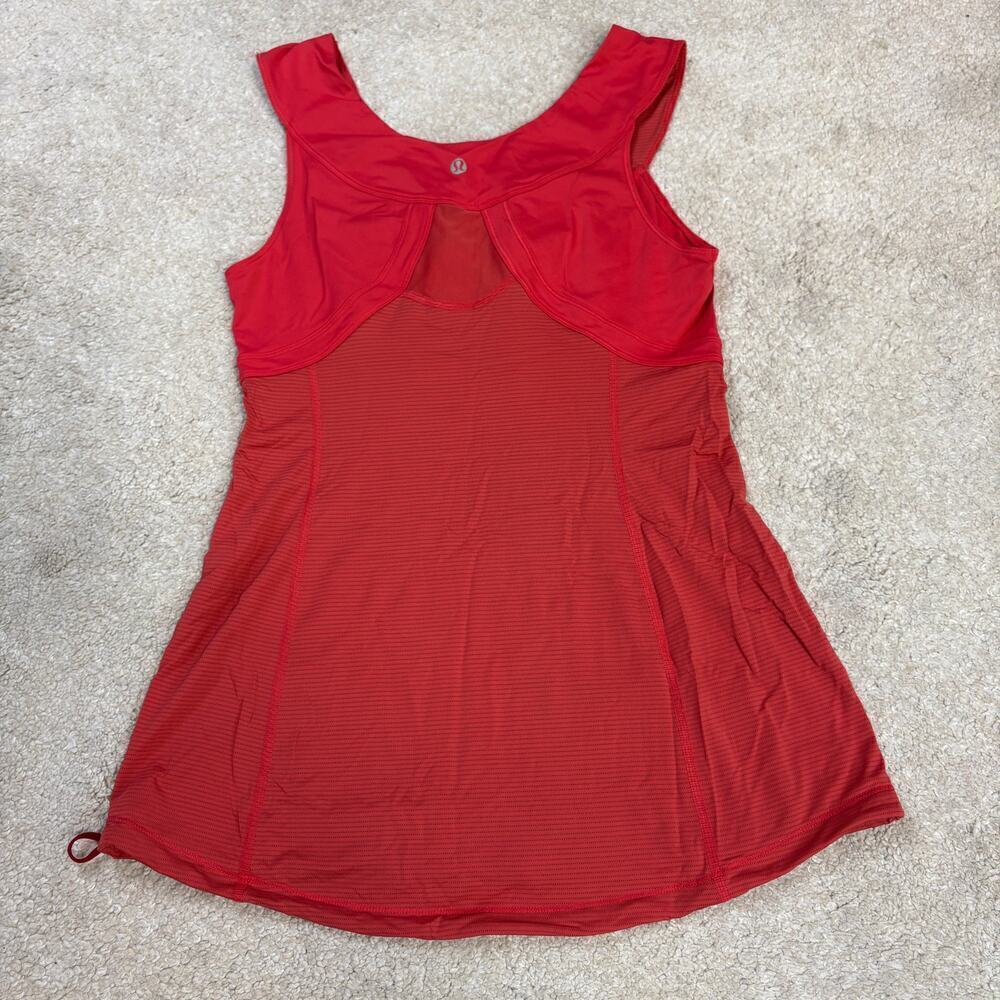 Set of 2 Lululemon Athletic Running Workout Stretch Tank Tops Red Blue Size 6 - Picture 5 of 7